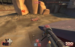 cp_gravelpit pyro looking at dead spy