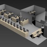 GameSync New LAN center 3D concept